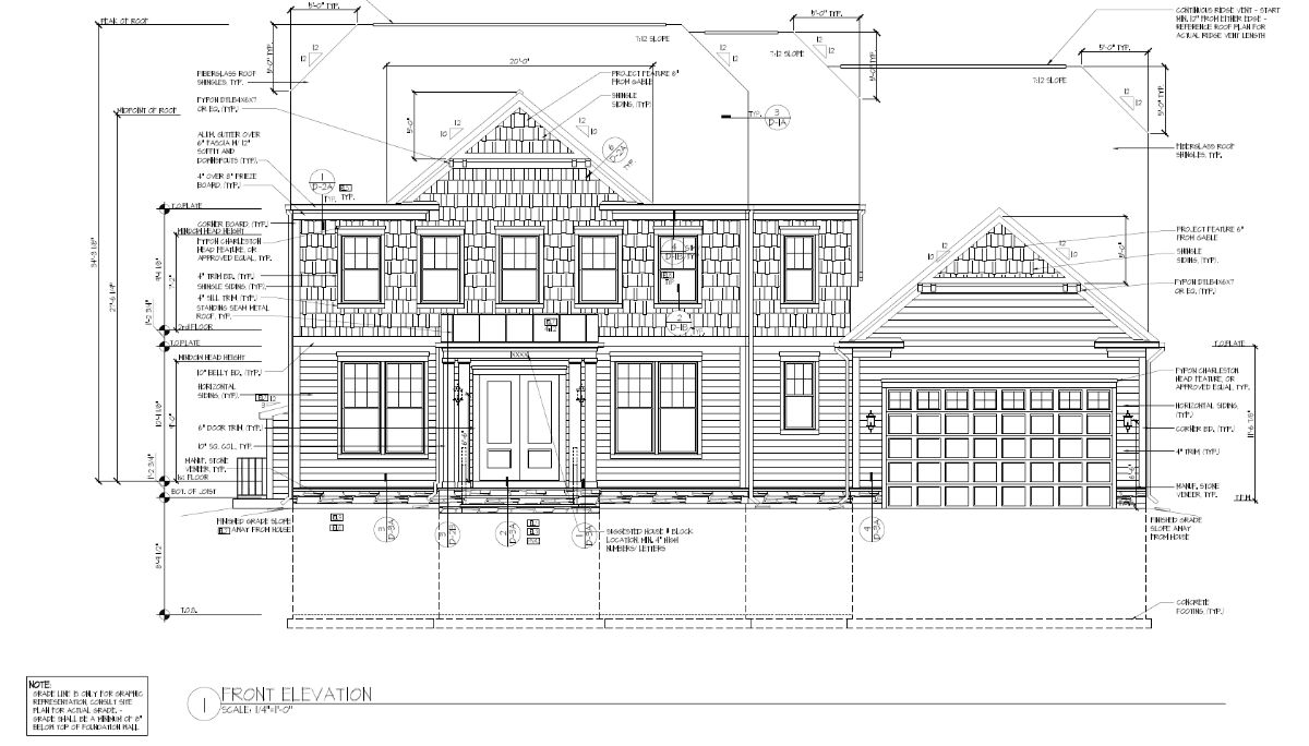 Stanley Martin Custom Homes Architectural Drawing