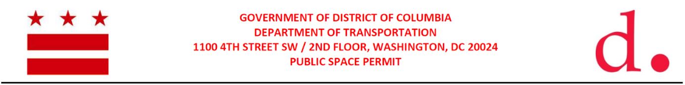 public space permit