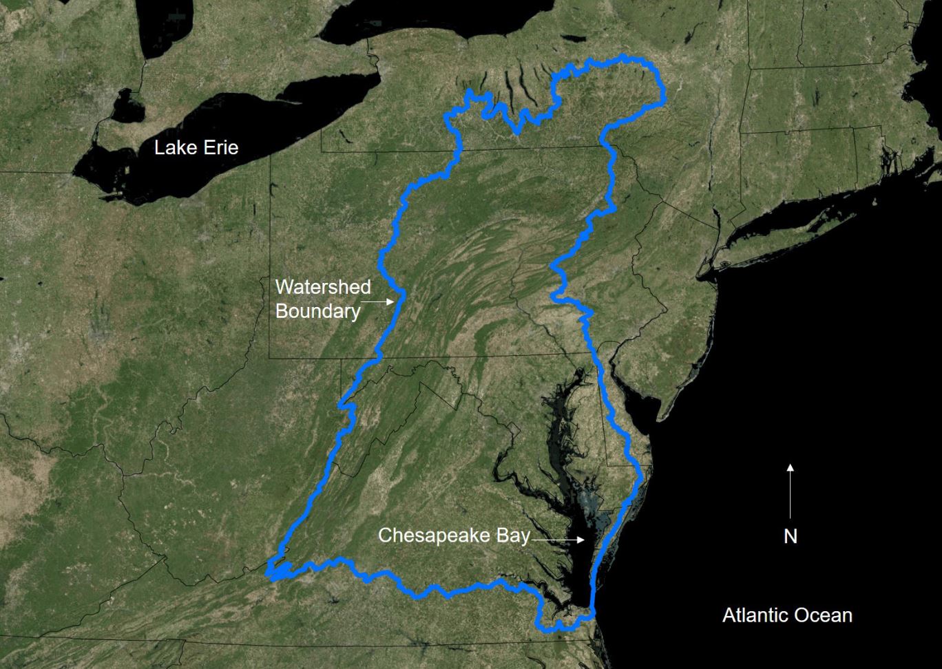 Chesapeake Bay Watershed Boundary
