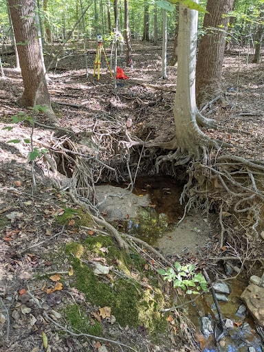 erosion damage caused by excessive stormwater runoff